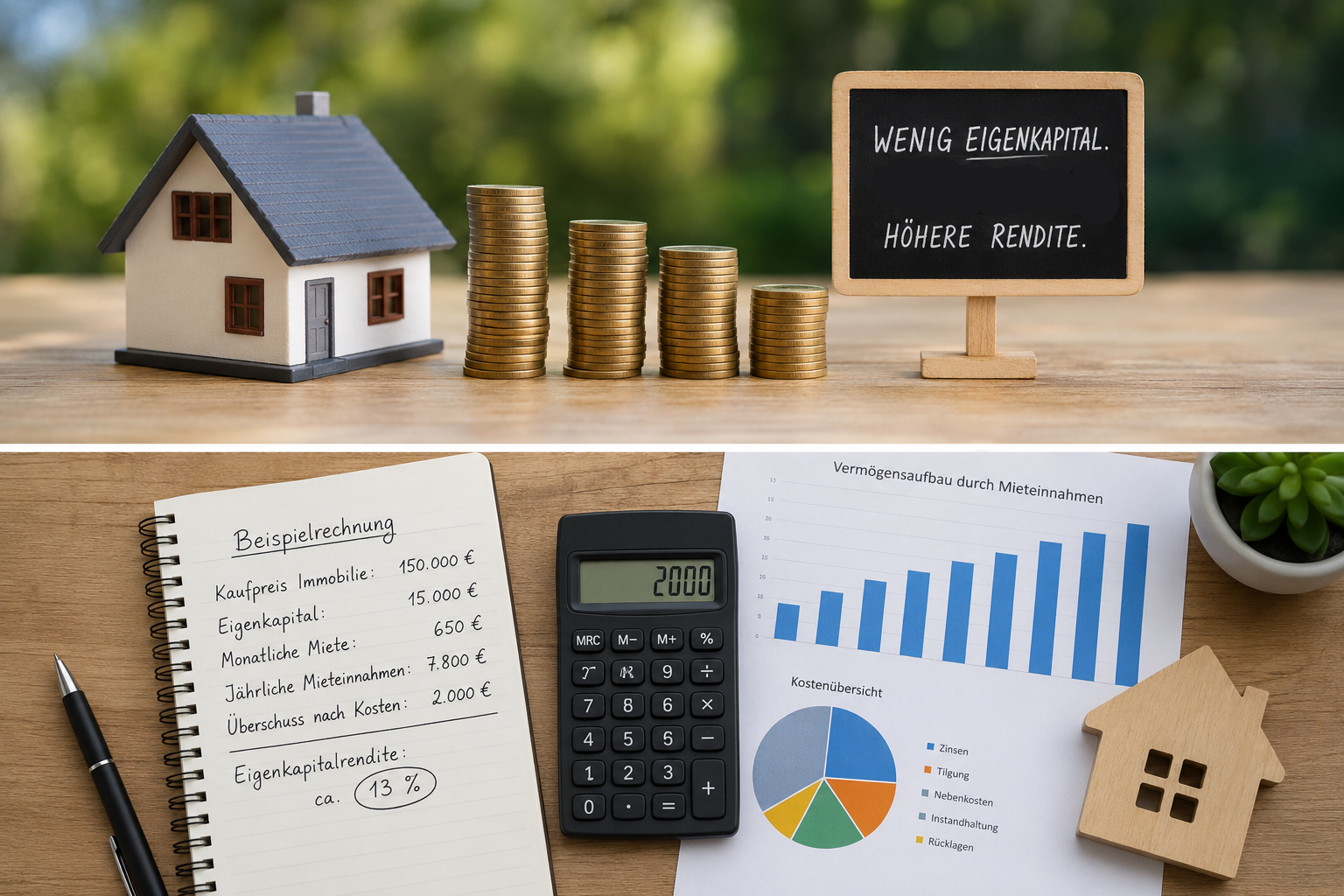 Der Hebeleffekt bei Immobilien: Warum Fremdkapital die Eigenkapitalrendite steigert - Bild 1